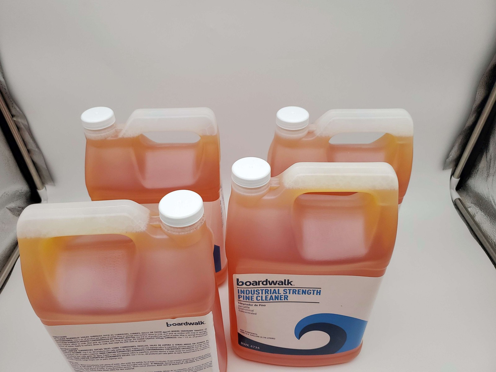 Boardwalk Industrial Strength Pine Cleaner 1 Gallon Bottles Case of 4 BWK4734