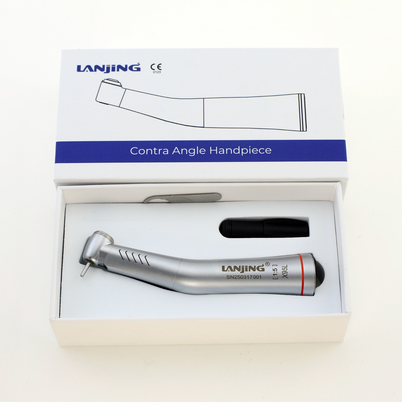 Dental KaVo EXPERTmatic LUX M25L Electric Handpiece 1:5 Contra Angle Fiber Optic