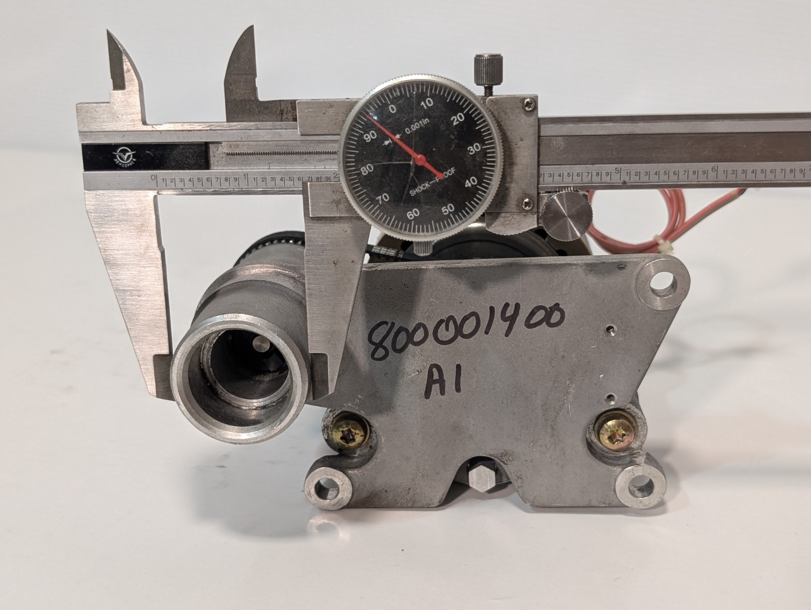 Magtrol SA MHB-140-2-4480 hysteresis brake industrial assembly, 853-004-000-011
