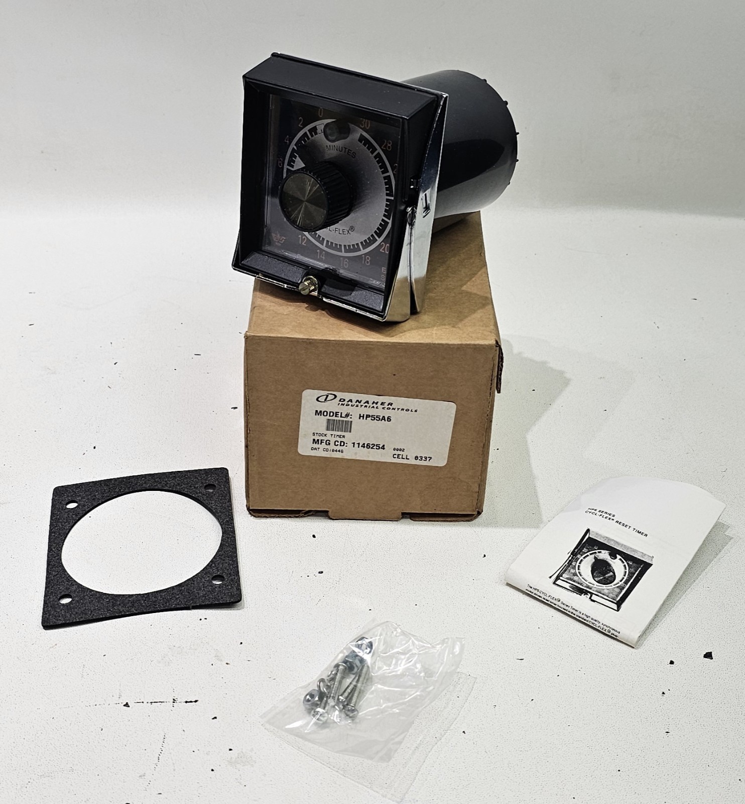 Danaher Controls HP55A6 Cycle-Flex Reset Timer 0-30 Minutes New