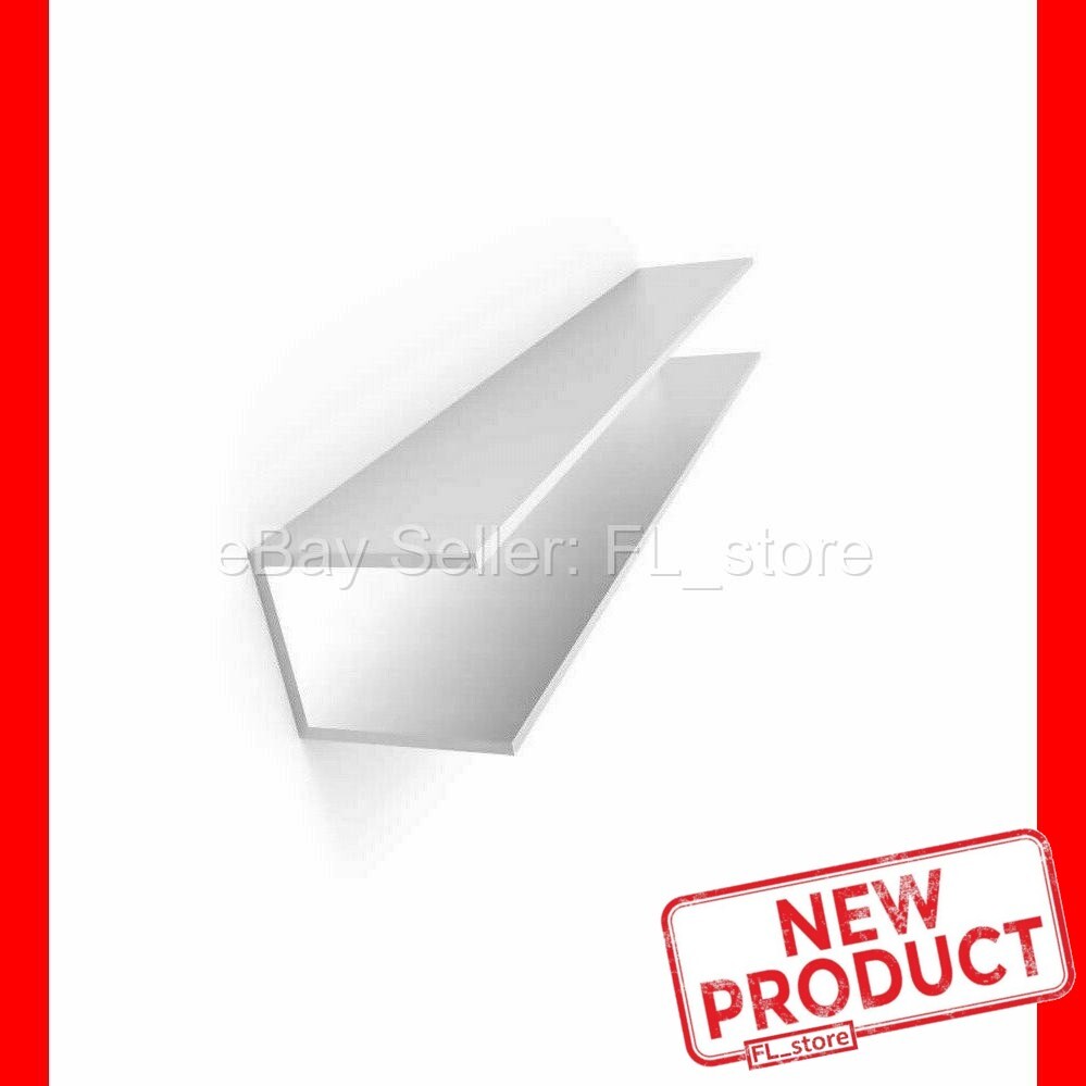 Aluminum Channel 1-1/4″ Leg x 1-1/4″ Base Width x 1″ Inside x 1/8″ Thick x 8 Ft