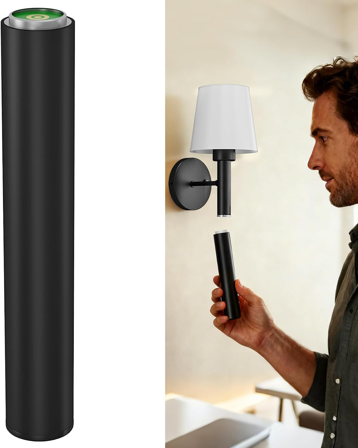 Magnetic Wireless Wall Sconces – Rechargeable 5200mAh Battery for Any Room