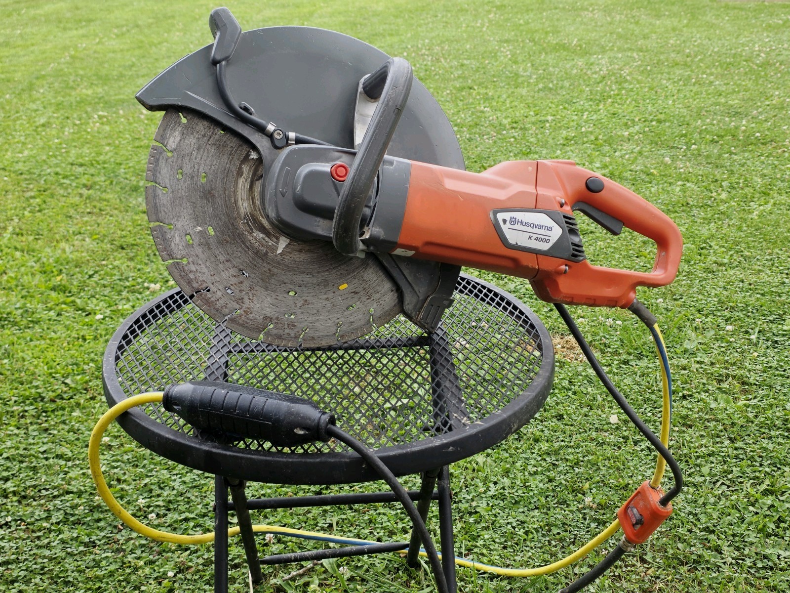 Husqvarna K4000 Wet Electric Cut Off Saw Power Cutter