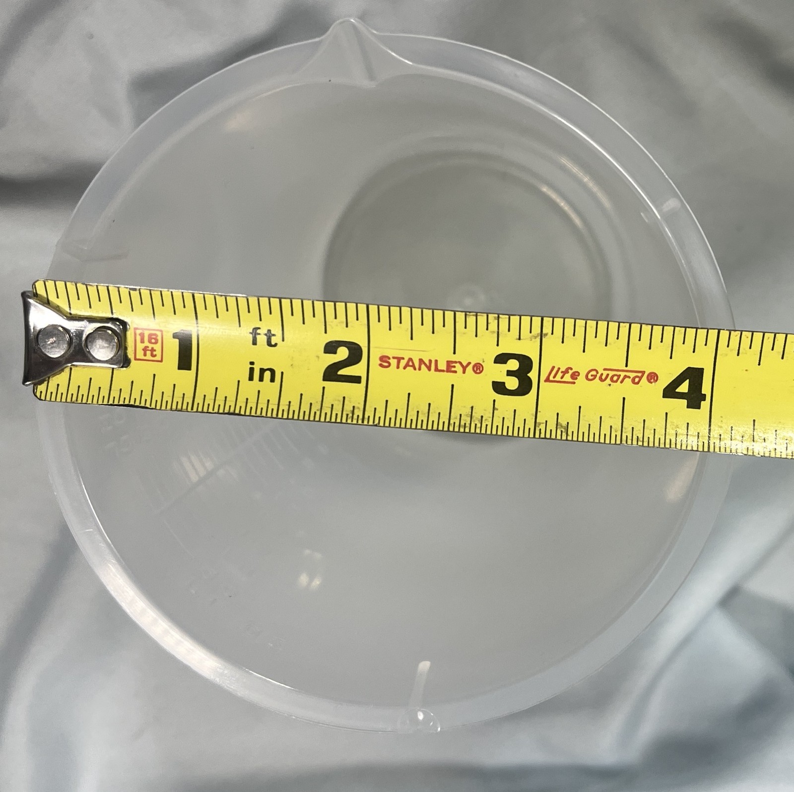 Graduated Beaker – Polypropylene – 600 mL – 600mL – Lot Of 4 Beakers
