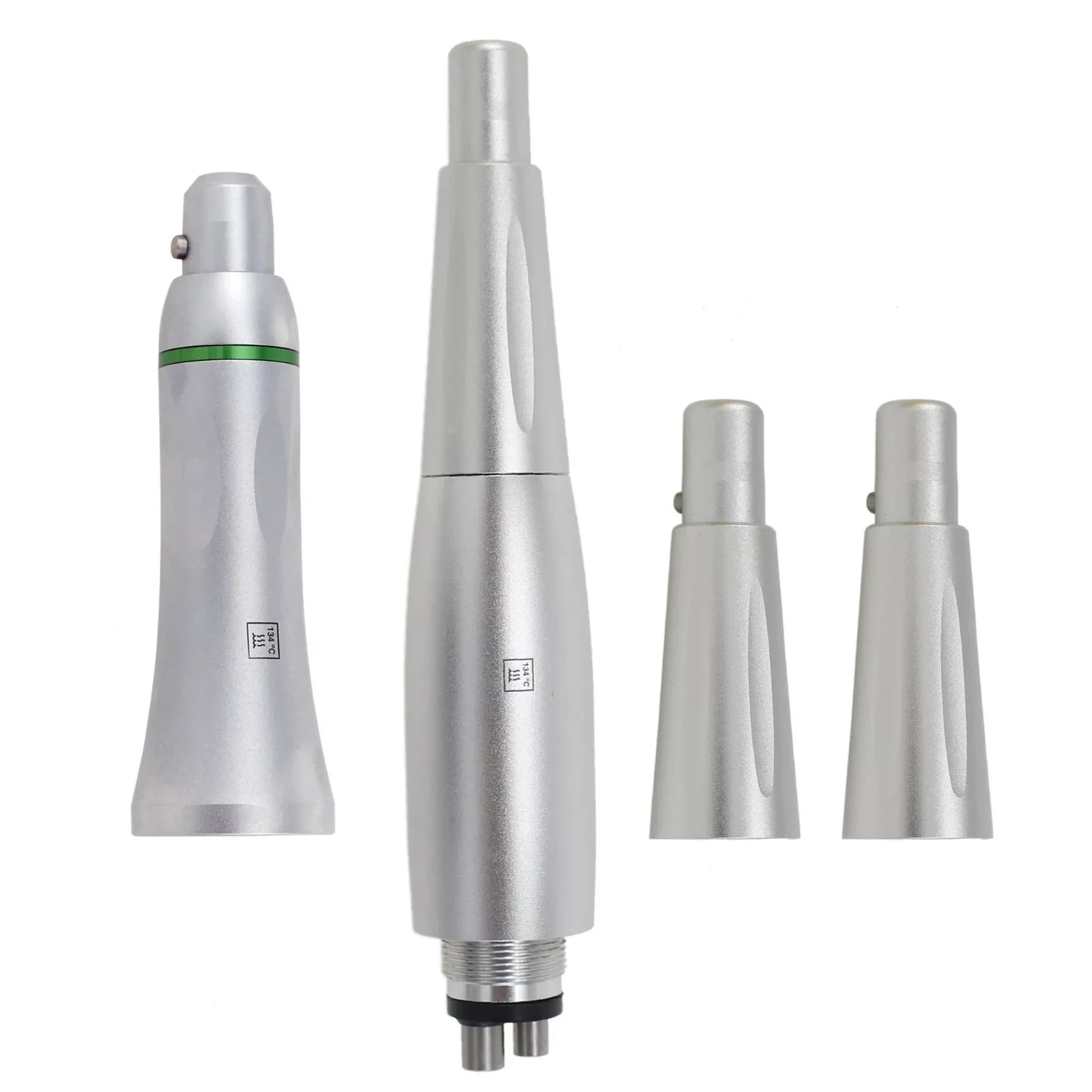 Dental Hygienist Prophy Handpiece Integrity Air Motor 4 Holes 3 Nose Cones Kit