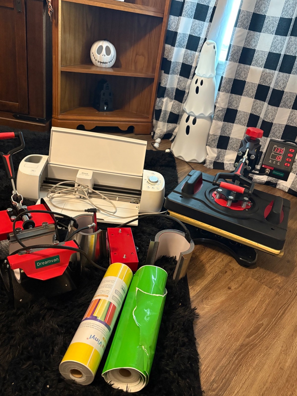 Carejoy 8-in-1 Digital Transfer Sublimation Heat Press Machine