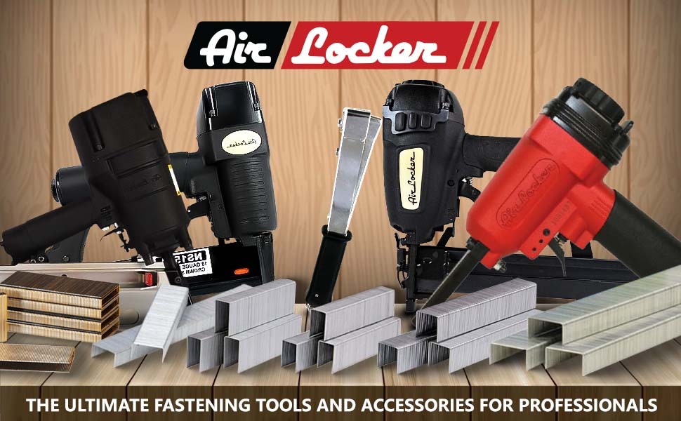 AIR LOCKER CS38AL Corrugated W Fastener Staples 3/8 Inch Long, 1,000 per Pack