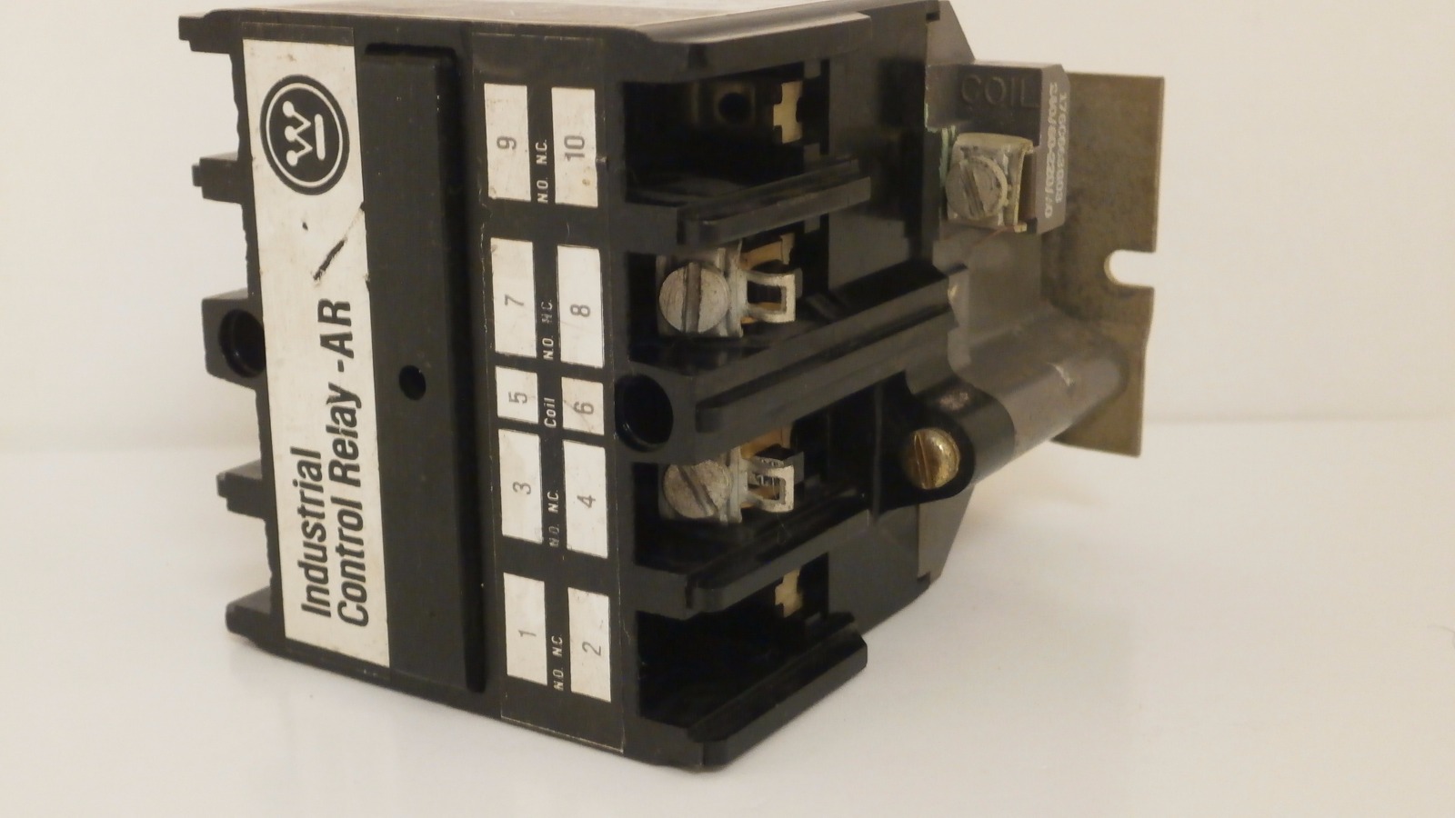WESTINGHOUSE INDUSTRIAL CONTROL RELAY 10AMPS/600VAC AR420W