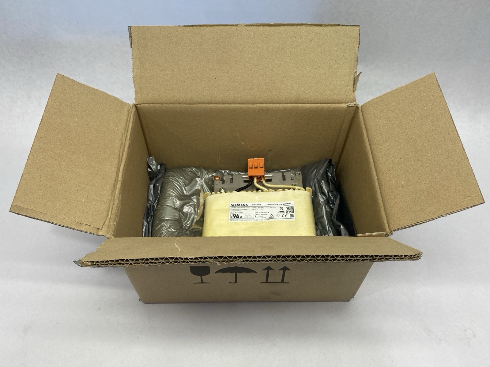 Siemens 6SL3000-0CE15-0AA0 SINAMICS Line Reactor Transformer for 5kW SLM 14A