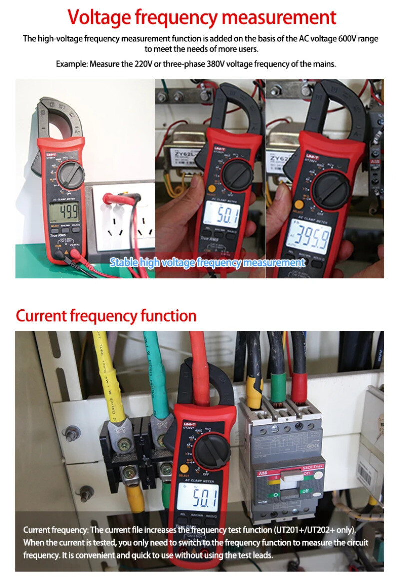 Clamp Meter Digital Tester Professional Voltmeter Pliers Ammeter Electric Tester