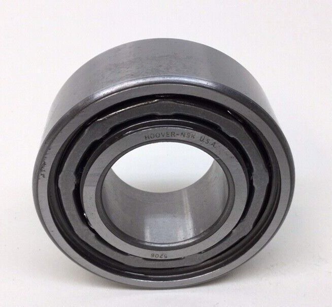 NSK 5206 Angular Contact Ball Bearing Double Row 30mm ID X 62mm OD X 0.9375 W