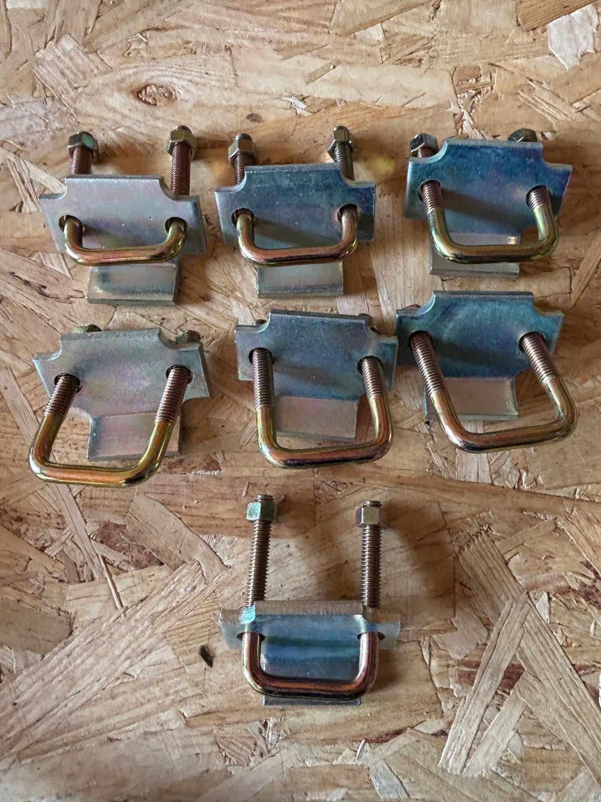 Lot of 7 Superstrut ZU501-10 Beam Clamps Strut Channel Clamps New