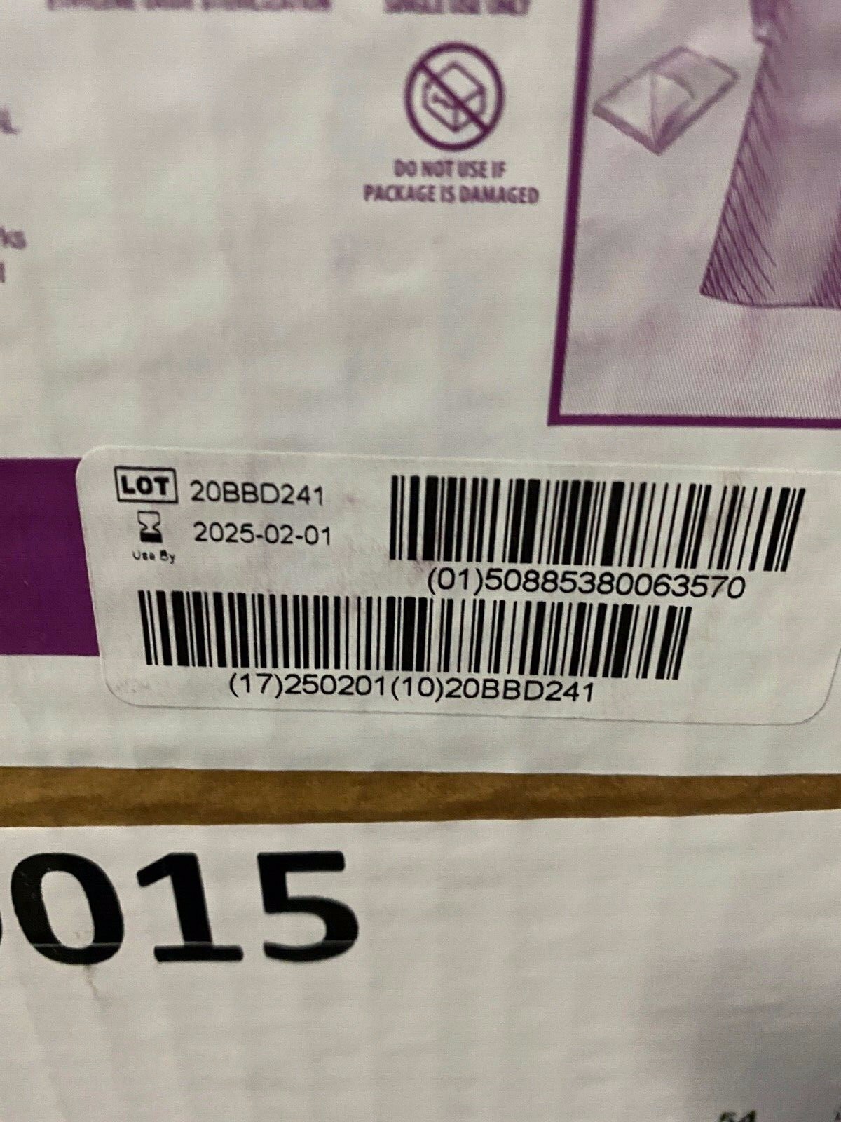 Cardinal Health 89015 SmartGown Level 4 Sterile Surgical Gown Lg Case 20