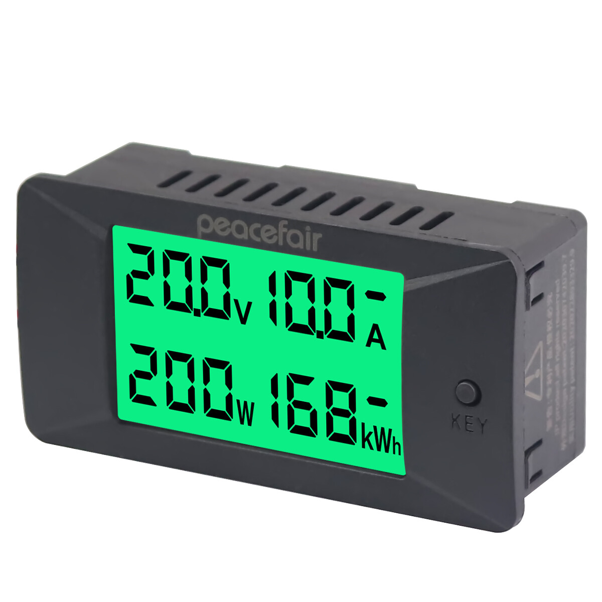 DC Digital Voltmeter Ammeter 0-300V 50A 100A 300A Voltage Amps Power Kwh Meter