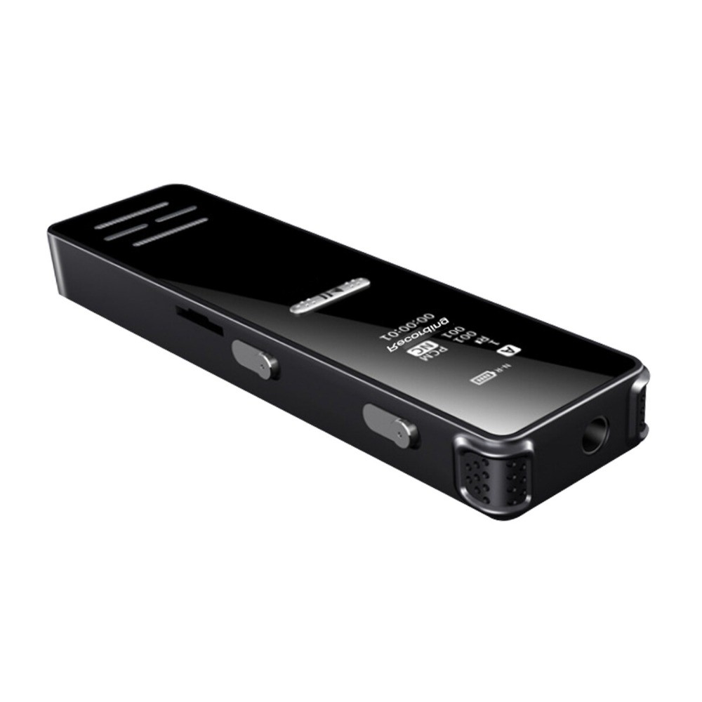 128G Spy Audio Recorder Digital Voice Activated Mini Sound Dictaphone/MP3 Player