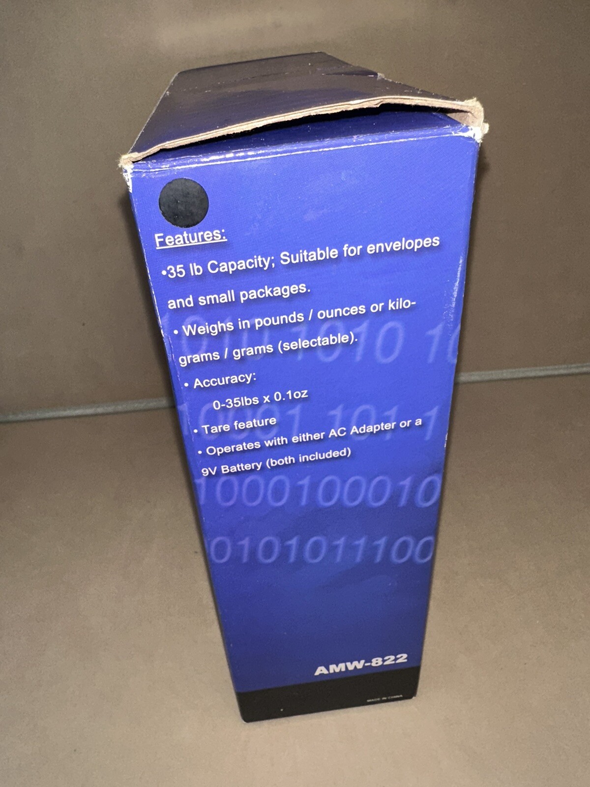 American Weigh AMW-822 Digital Postal Shipping Scale 35lb x 0.1oz Parcels