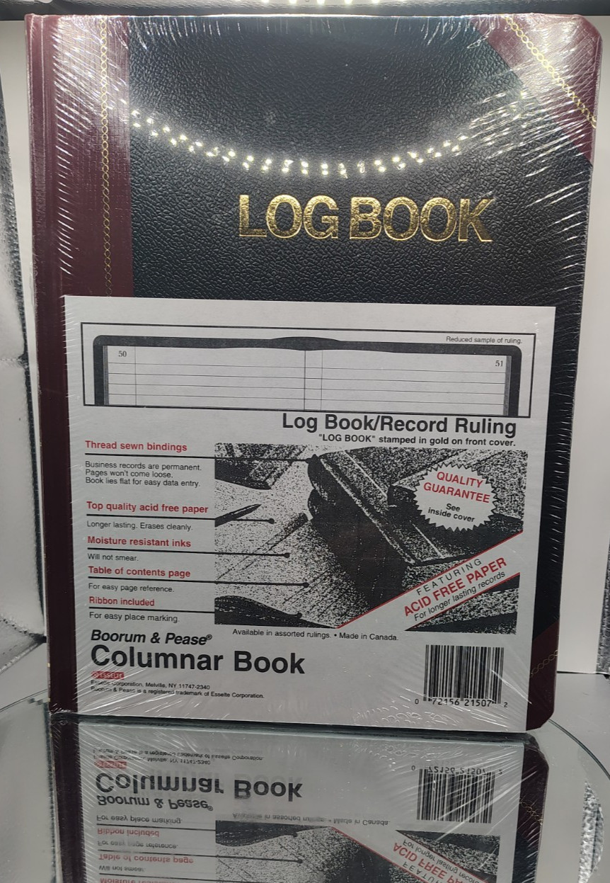 Boorum & Pease Columnar Record Ruling Book G21-150-R 150 Pages B13