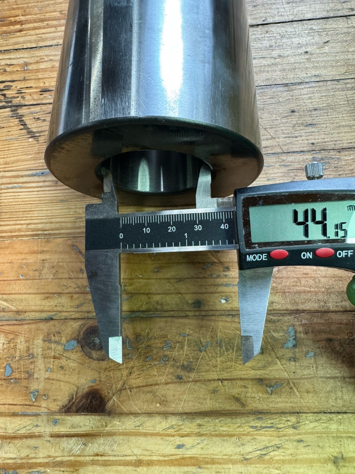 Lathe Headstock Reducing Sleeve 107 mm long x 85 mm OD 44 ID
