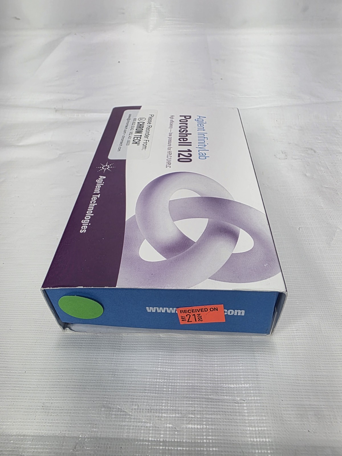 Agilent HPLC Poroshell 120 EC-C18, 4.6 x 50mm, 2.7μm Column PN: 699975-902