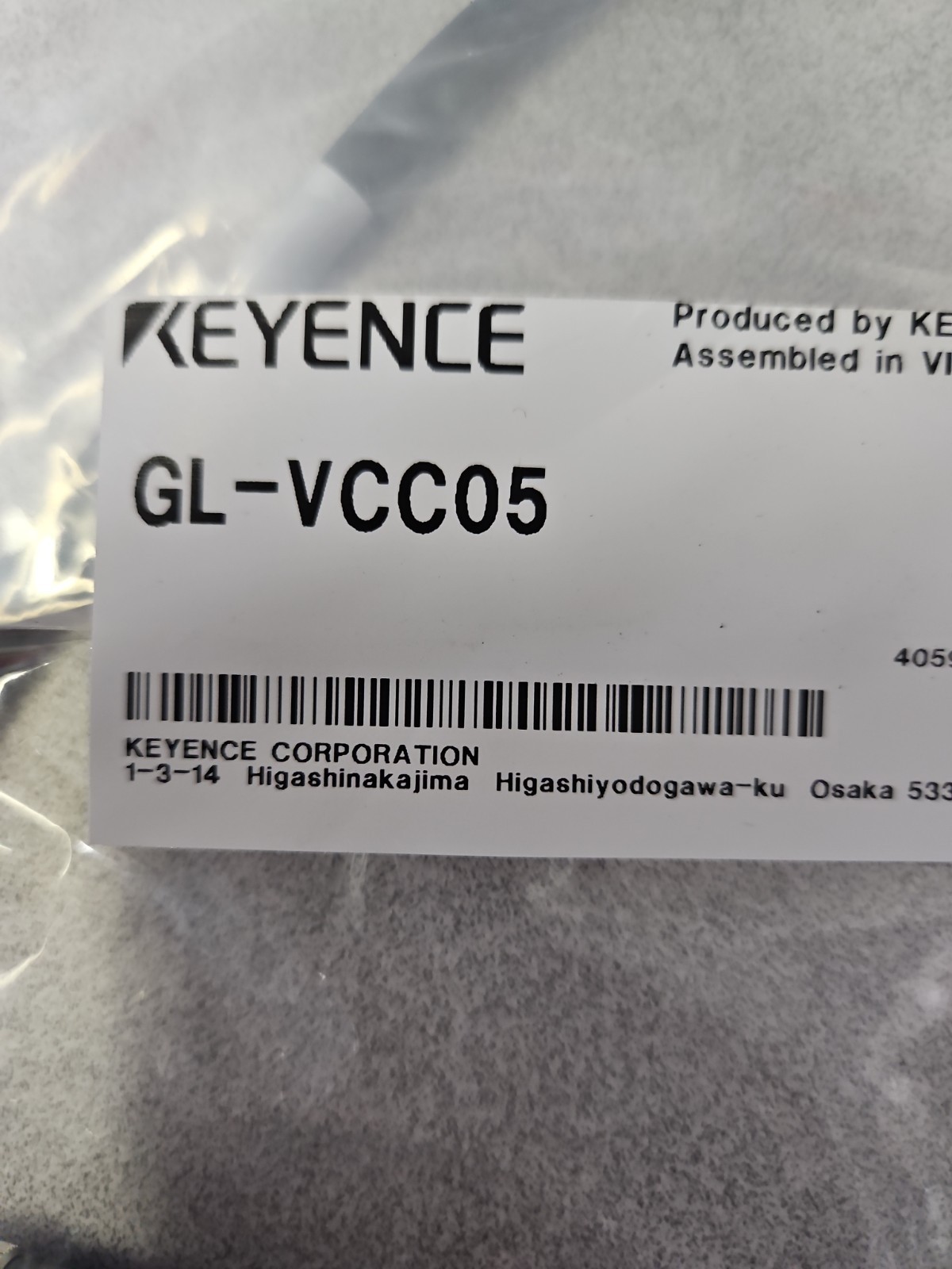 BRAND NEW SEALED KEYENCE GL-VCC05 CABLE LIGHT CURTAIN SAFETY PLC USA SELLER