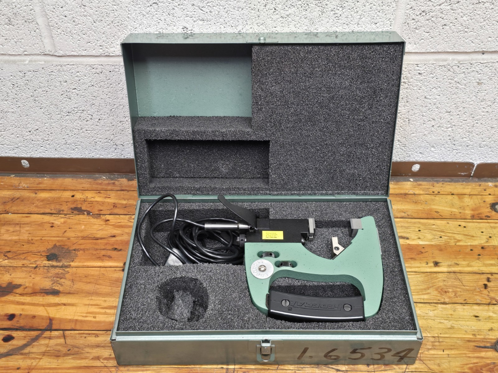 Federal 1-2″ E300P-2 Snap Gauge Gage w/ EHE-1101 Head And Metal Case