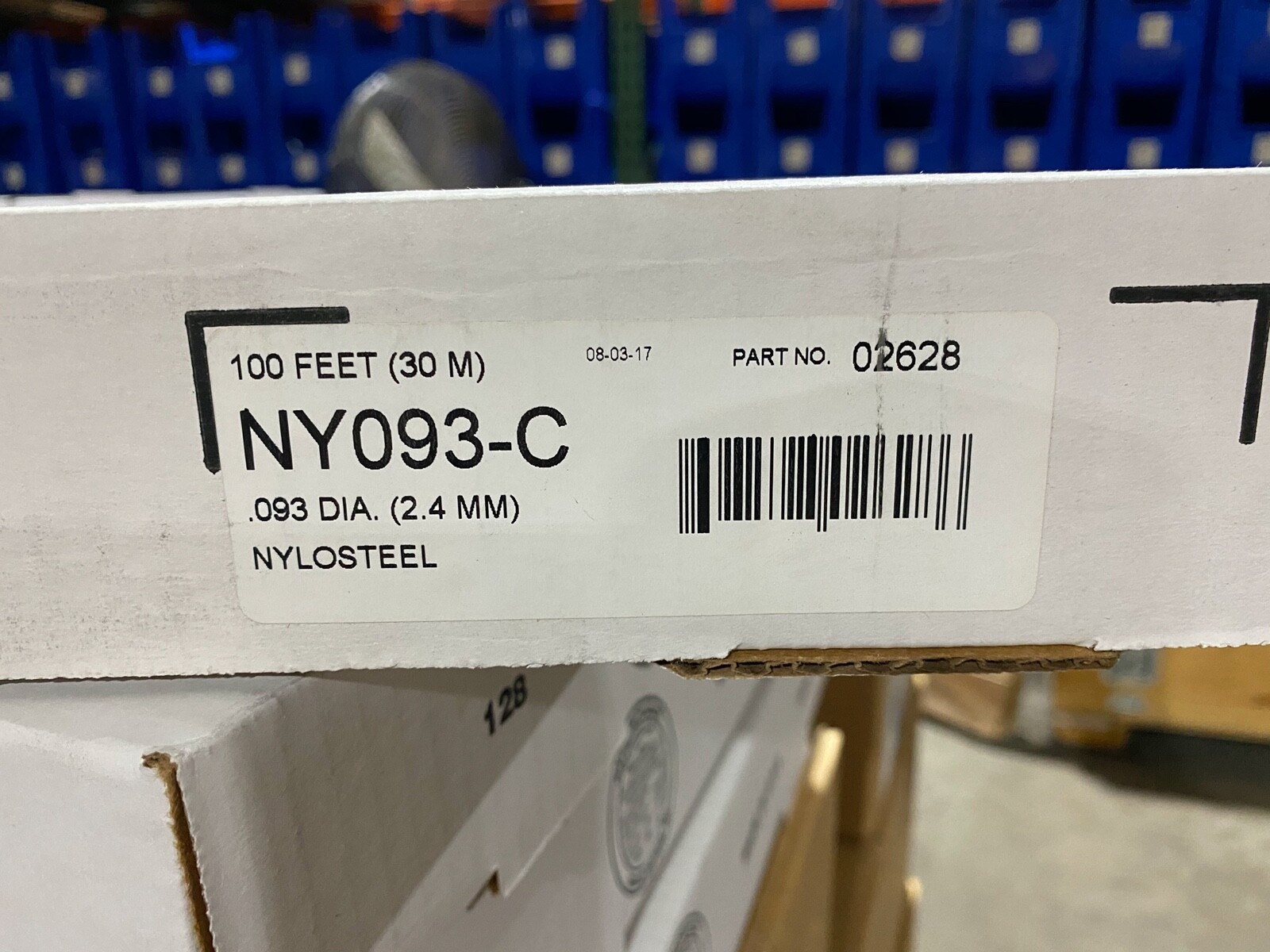 100 Feet Flexco NY093-C Clipper Hinge Pin-Pak Conveyor Belt Fastener .093″ Dia