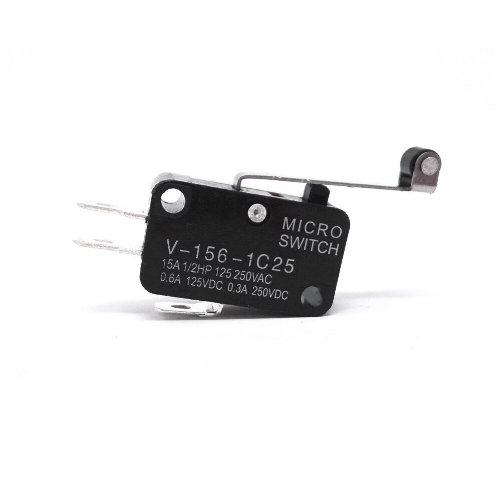 V-156-1C25 Limit Micro Switch Long Straight Hinge Roller Momentary SPDT 20X
