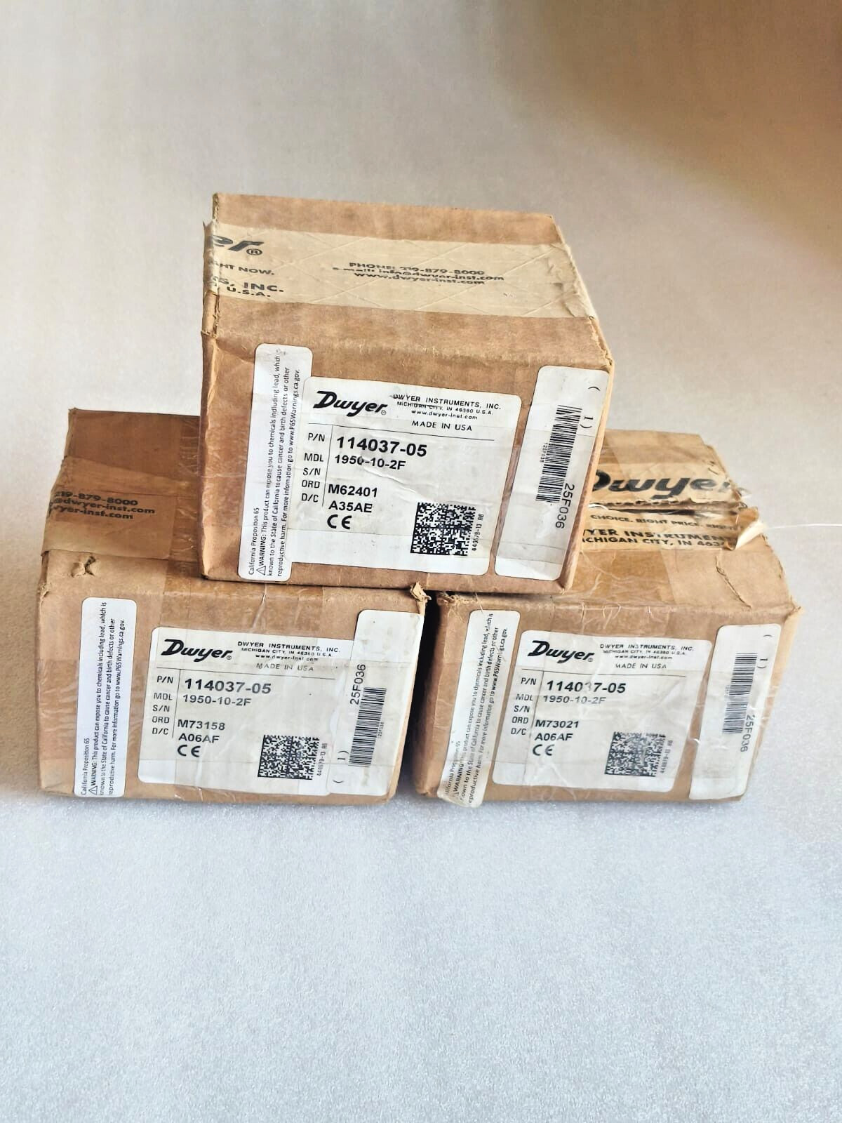 DWYER 1950-10-2F EXPLOSION PROOF DIFFRENTIAL PRESSURE SWITCH NEW# FREE SHIPPING.