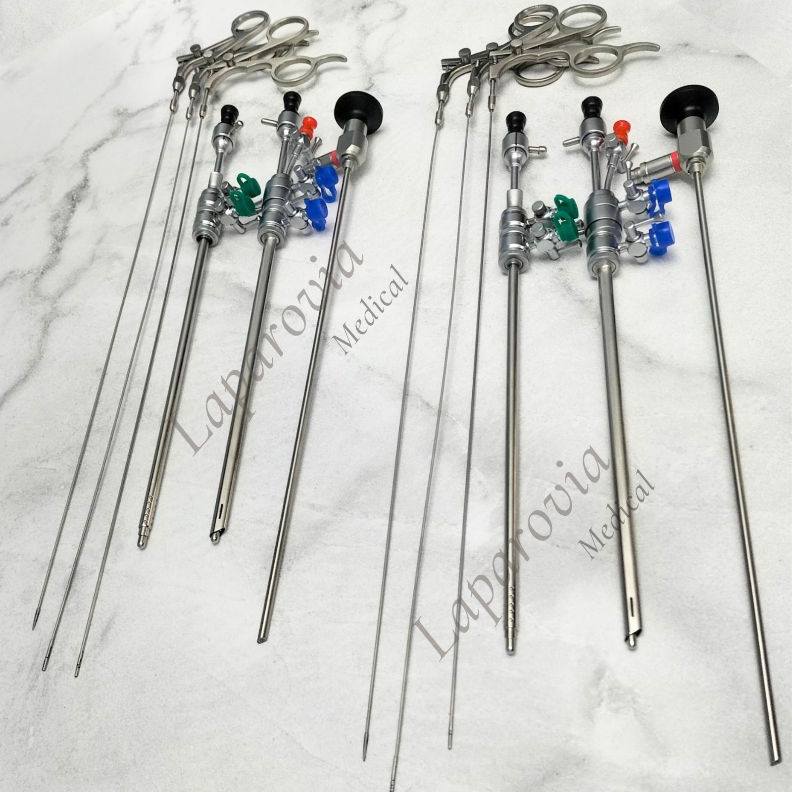 Reusable Hysteroscopy Instrument Set Semi Rigid Endoscopic Surgical Instruments