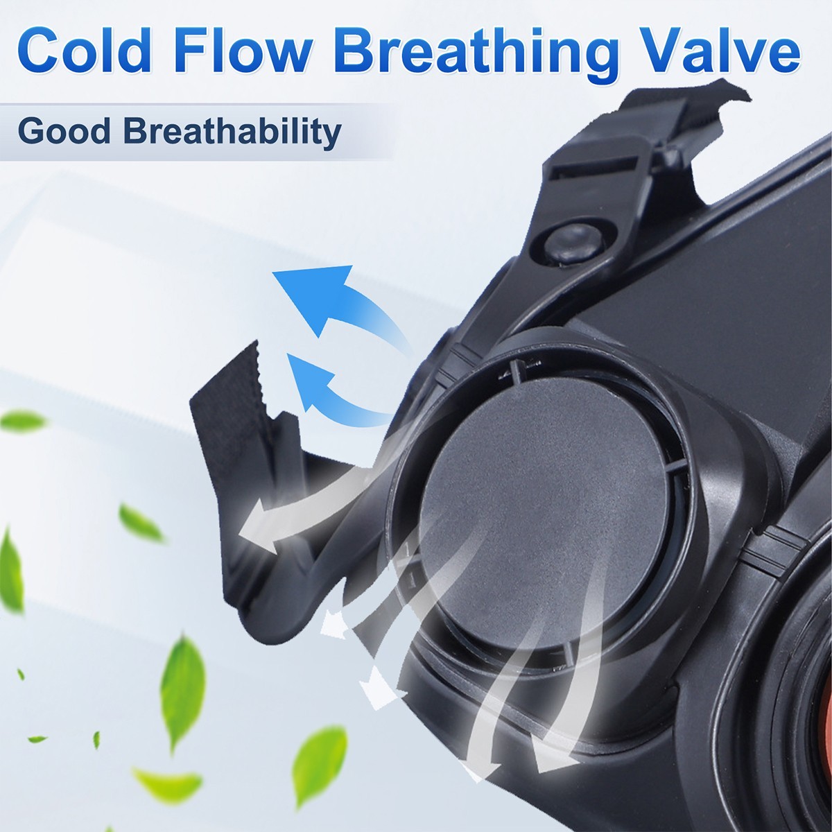 PRO 6200 Black Half Face Gas Mask Cover Painting Spraying Respirator Facepiece