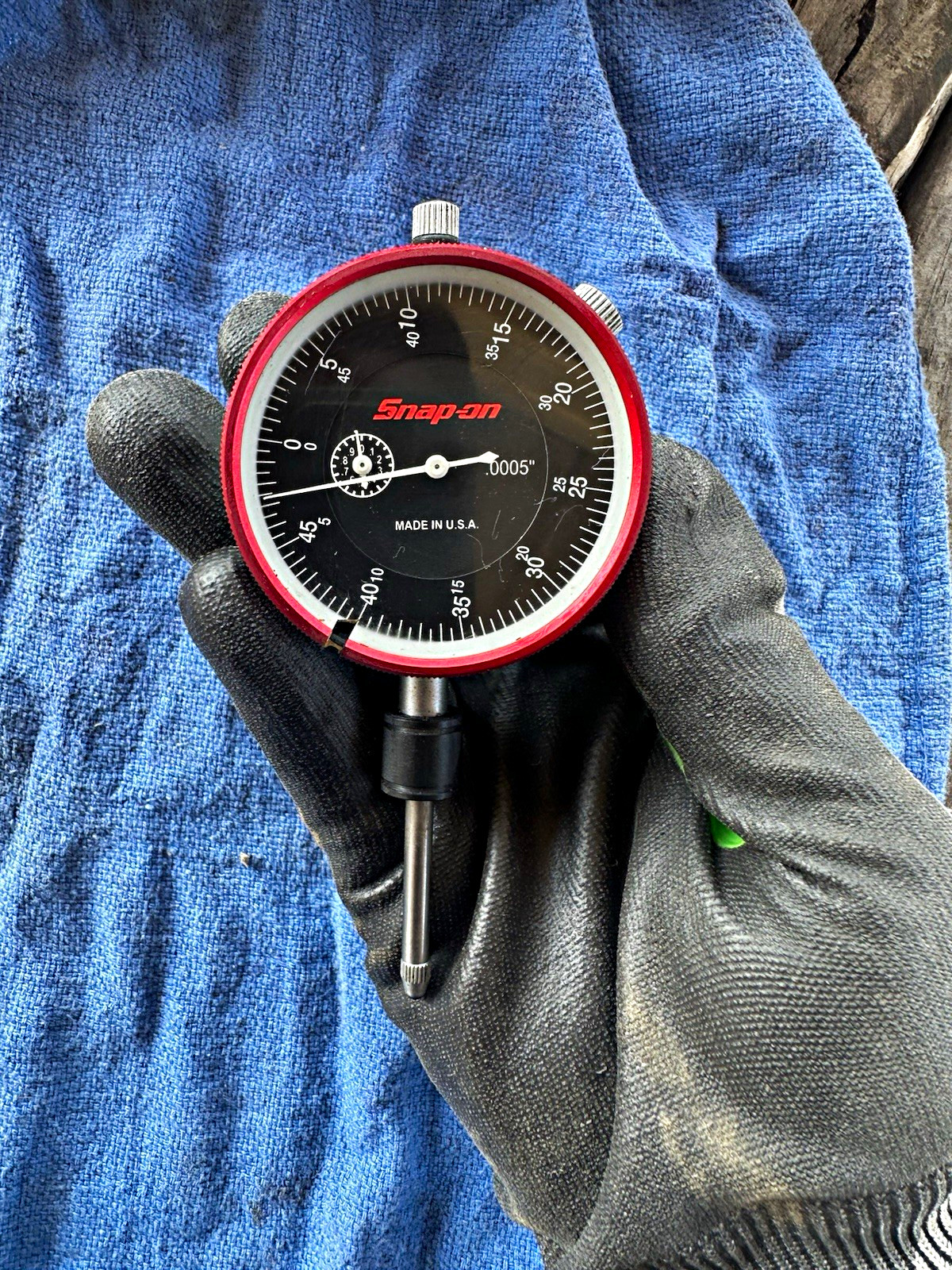 Snap-on GA3640 Dial Indicator Set, 1″ Range High Precision w/ Case & Accessories