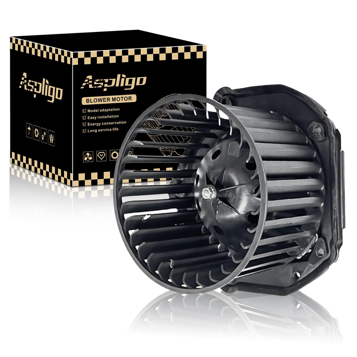 Front 700100 AC Heater Blower Motor Fan Fit for Chevy for GMC K1500 K2500 C15…