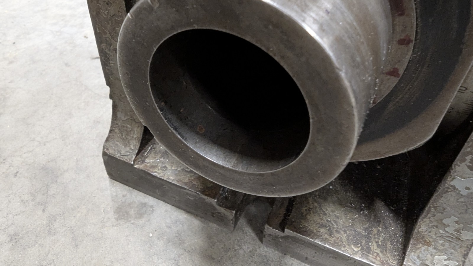 Hardinge dividing head 5C bore 4 deg taper nose 1 index plate *READ DESCRIPTION*