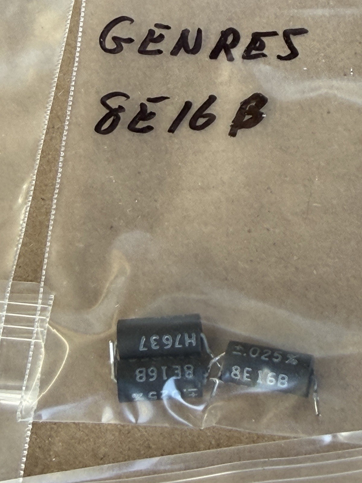 125pc Group Lot Of RESISTORS Dale & Other Mfg Look At Pictures Used #2