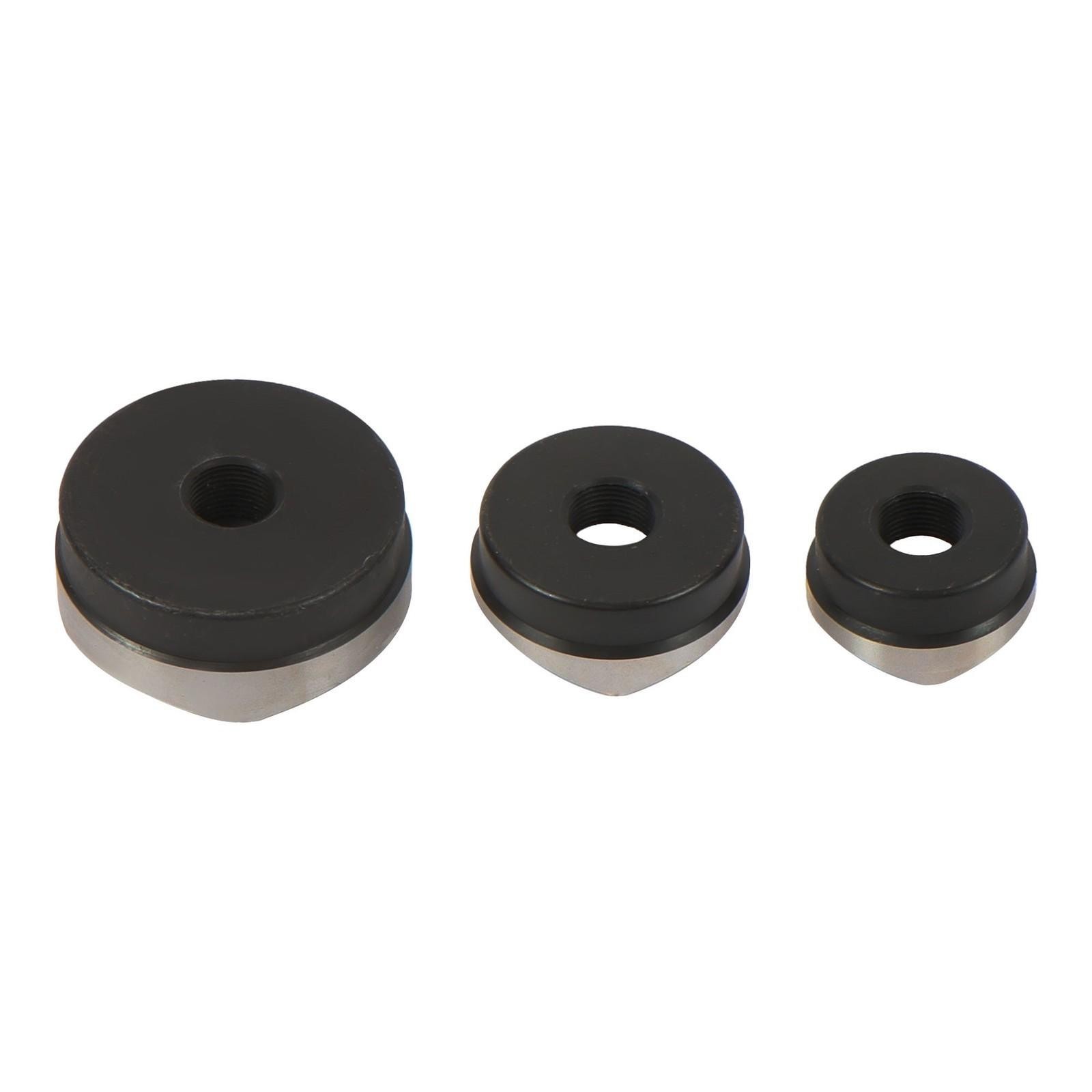 15T 1/2 Inch to 4 Inch Hydraulic Knockout Punch Driver Tool Kit with 10 Dies