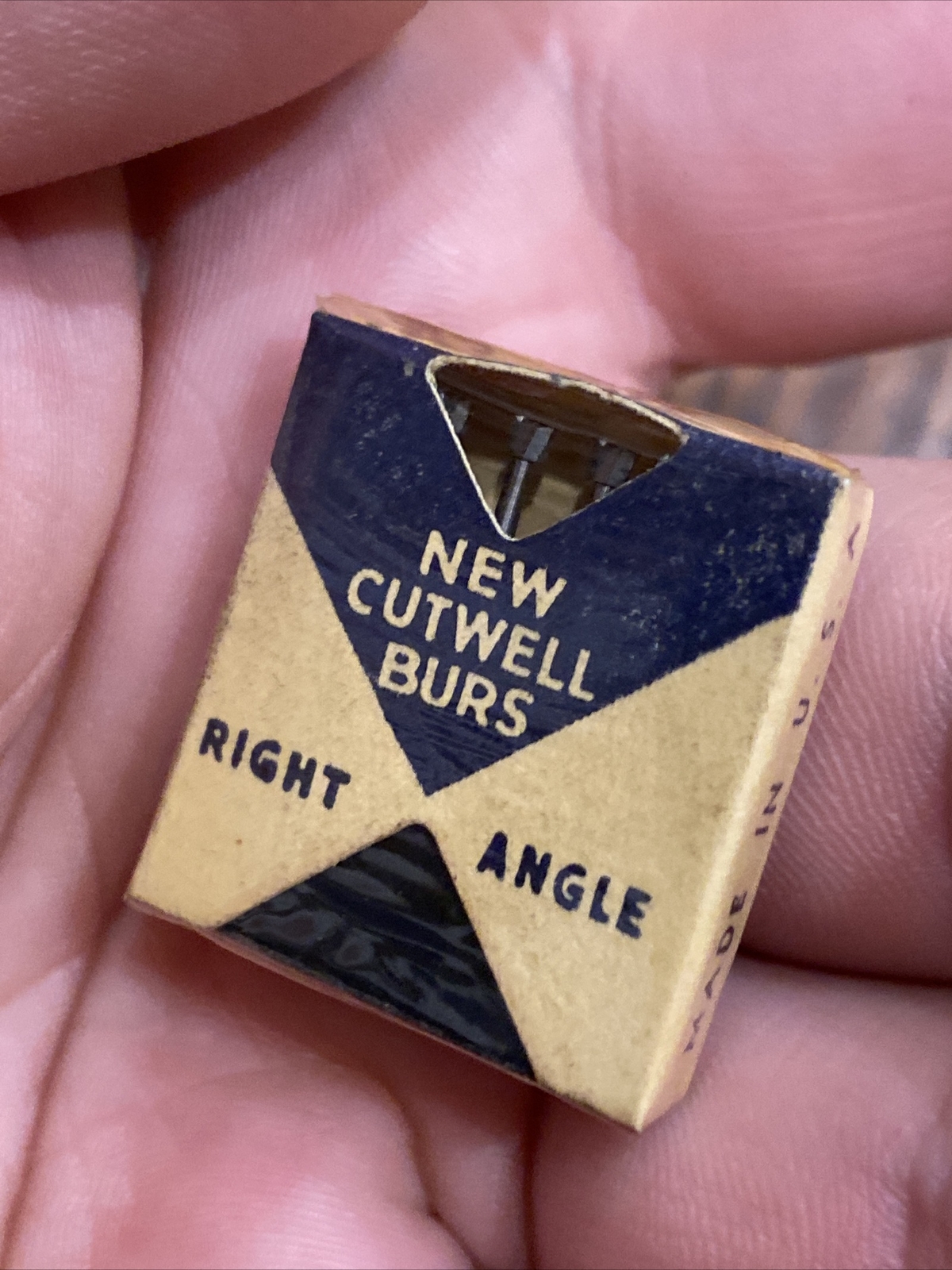 SEALED NOS Ransom & Randolph R&R Cutwell Burs Right Angle No. 39 6 Pc HALF DOZEN