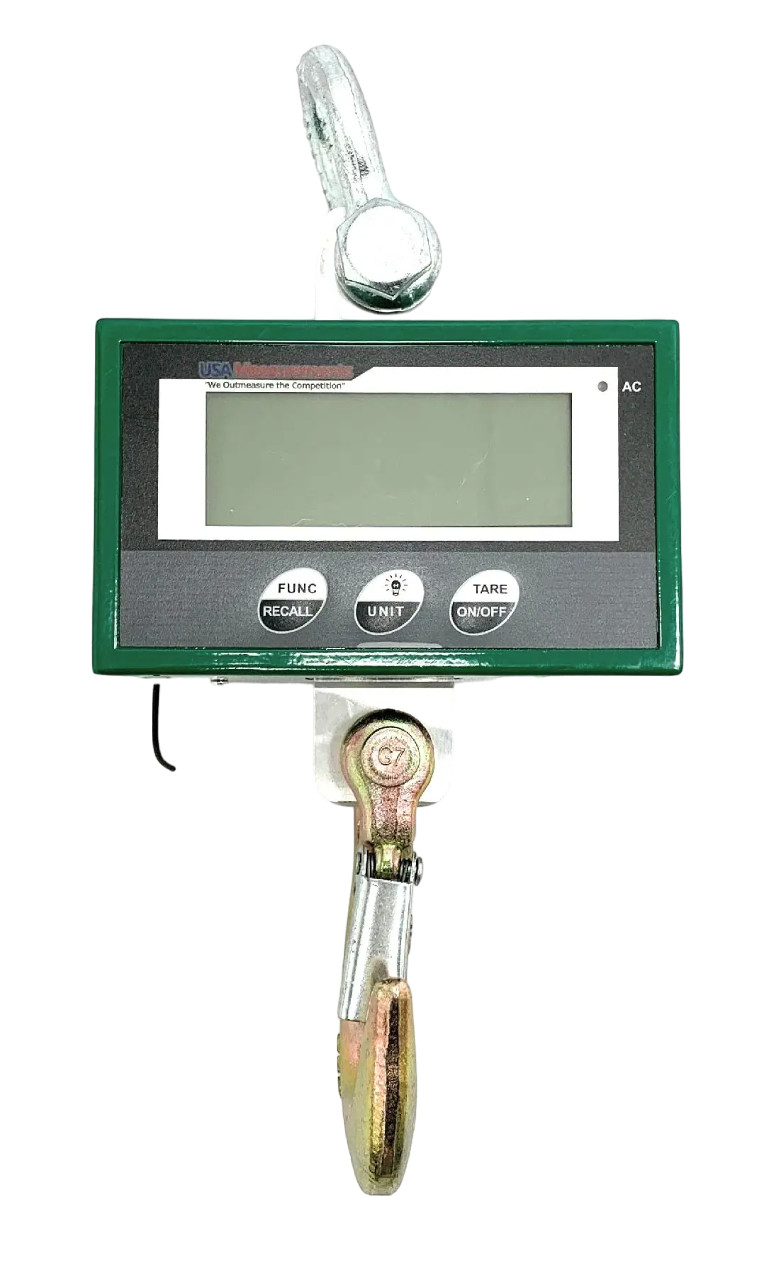 Heavy Duty 1,000 lb Capacity Crane Scale – Accurate Industrial Weighing Scale