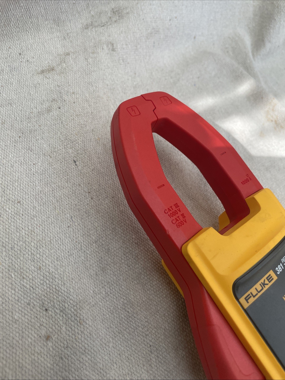 Fluke 381 Remote Display True RMS Clamp Meter Auto-Ranging Backlight 1000V 1000A