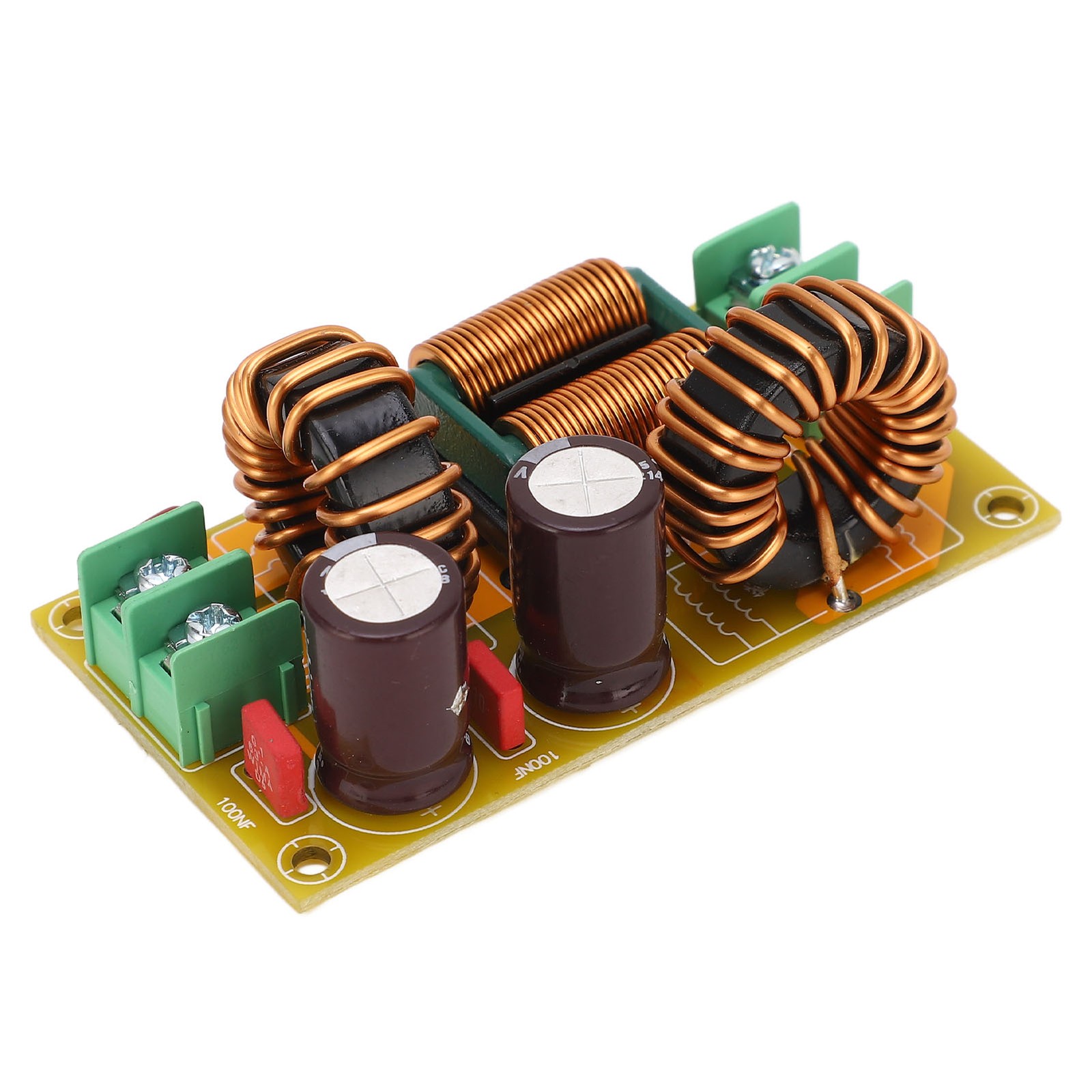 EMI Filter 20A DC Power Supply Filter Board LC Noise Suppressor Passive Fit