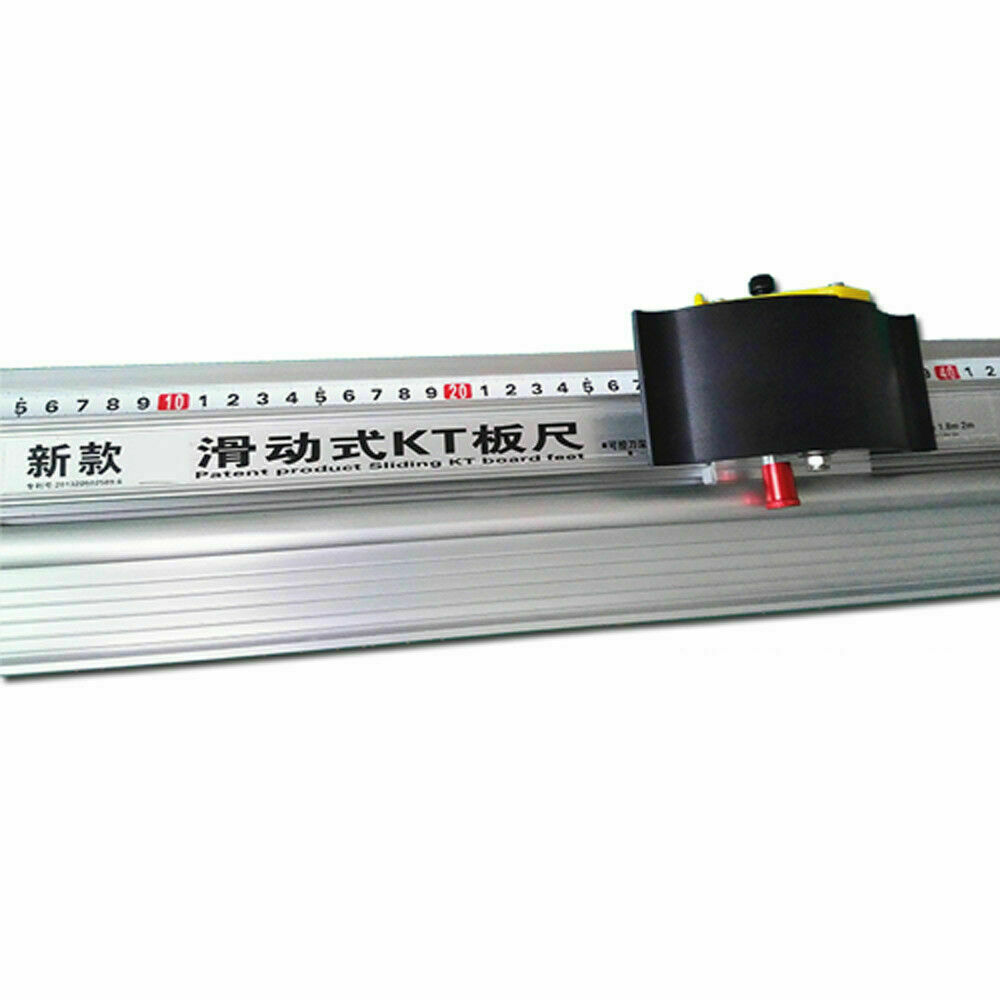 27.5″ Sliding KT Board Trimmer Cutting Ruler, Photo PVC PET Protective Cutter US