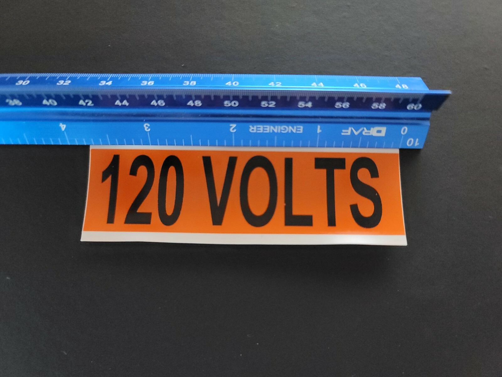 120 VOLTS – Voltage Label & Conduit Marker, 10 Pack