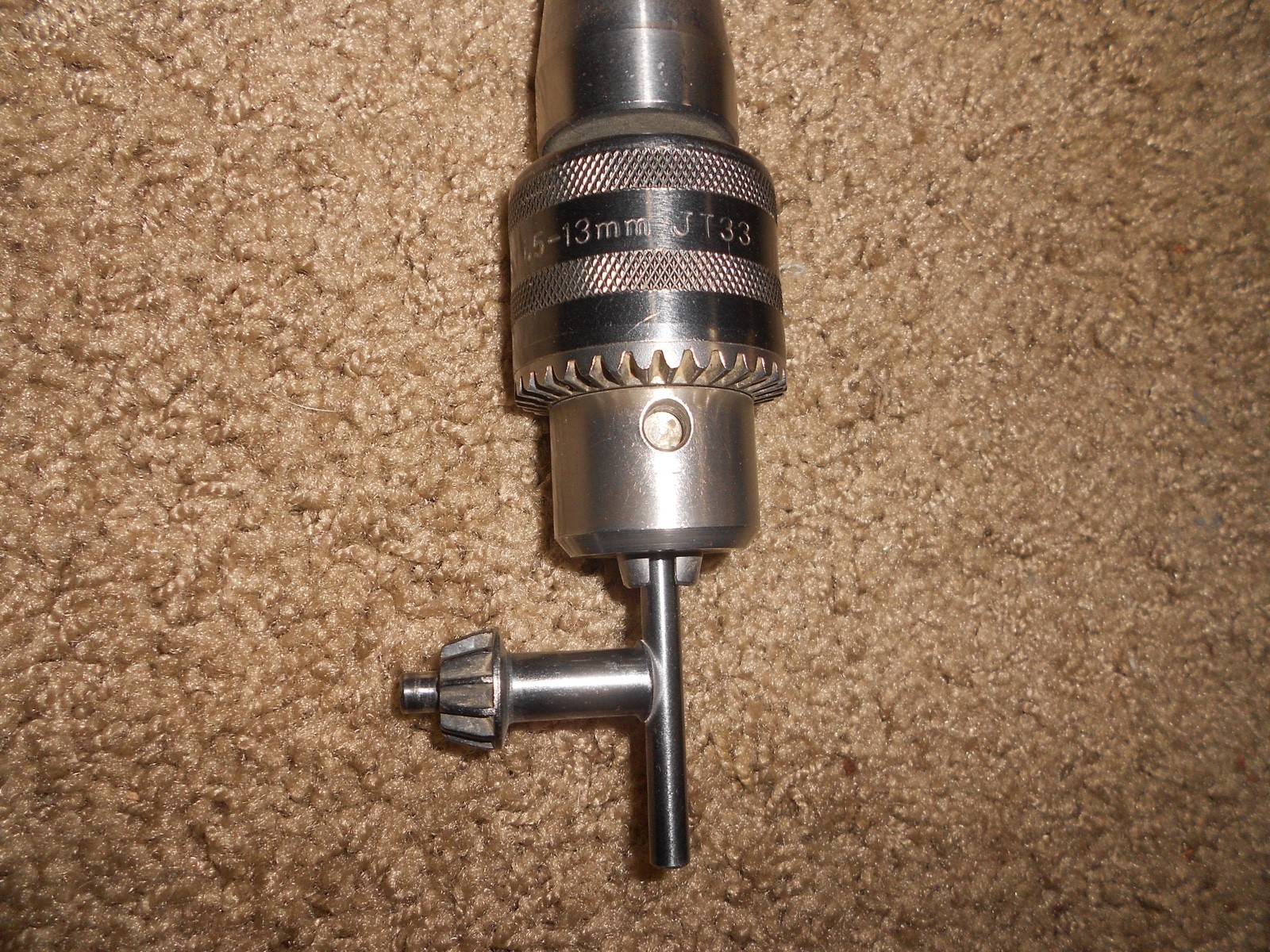 JACOBS JT33 1/2″ Lathe Chuck 1.5-13mm With Key & Bridgeport Adapter