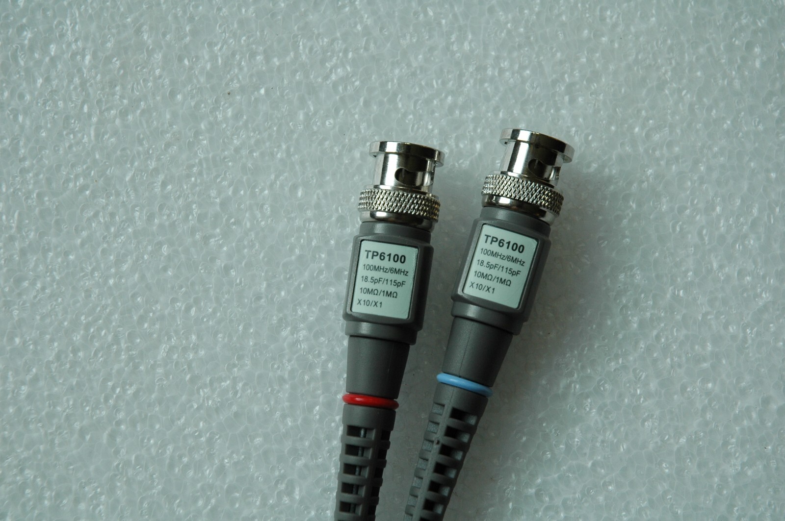 2x 100MHz Oscilloscope Scope analyzer Clip Probe test leads kit for HP Tektronix