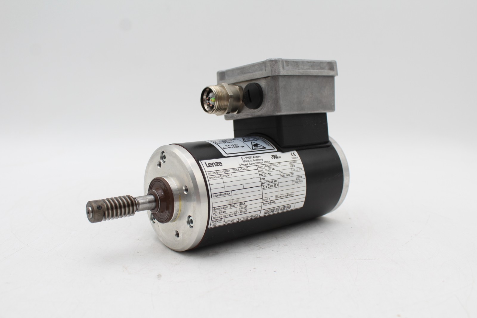Lenze SDSGAXX047-22 3-Phase 2700 rpm Motor