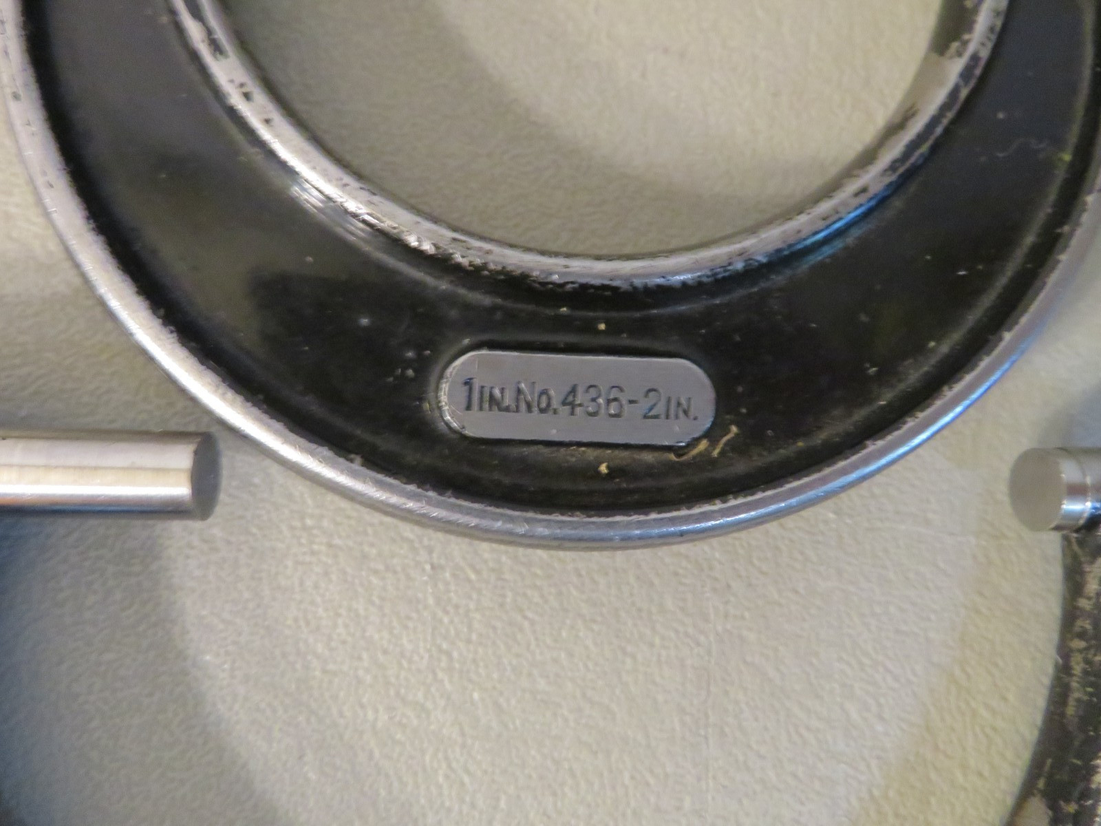 4 – STARRETT No. 436 Outside Micrometer 5in, 4in, 3in, 2in