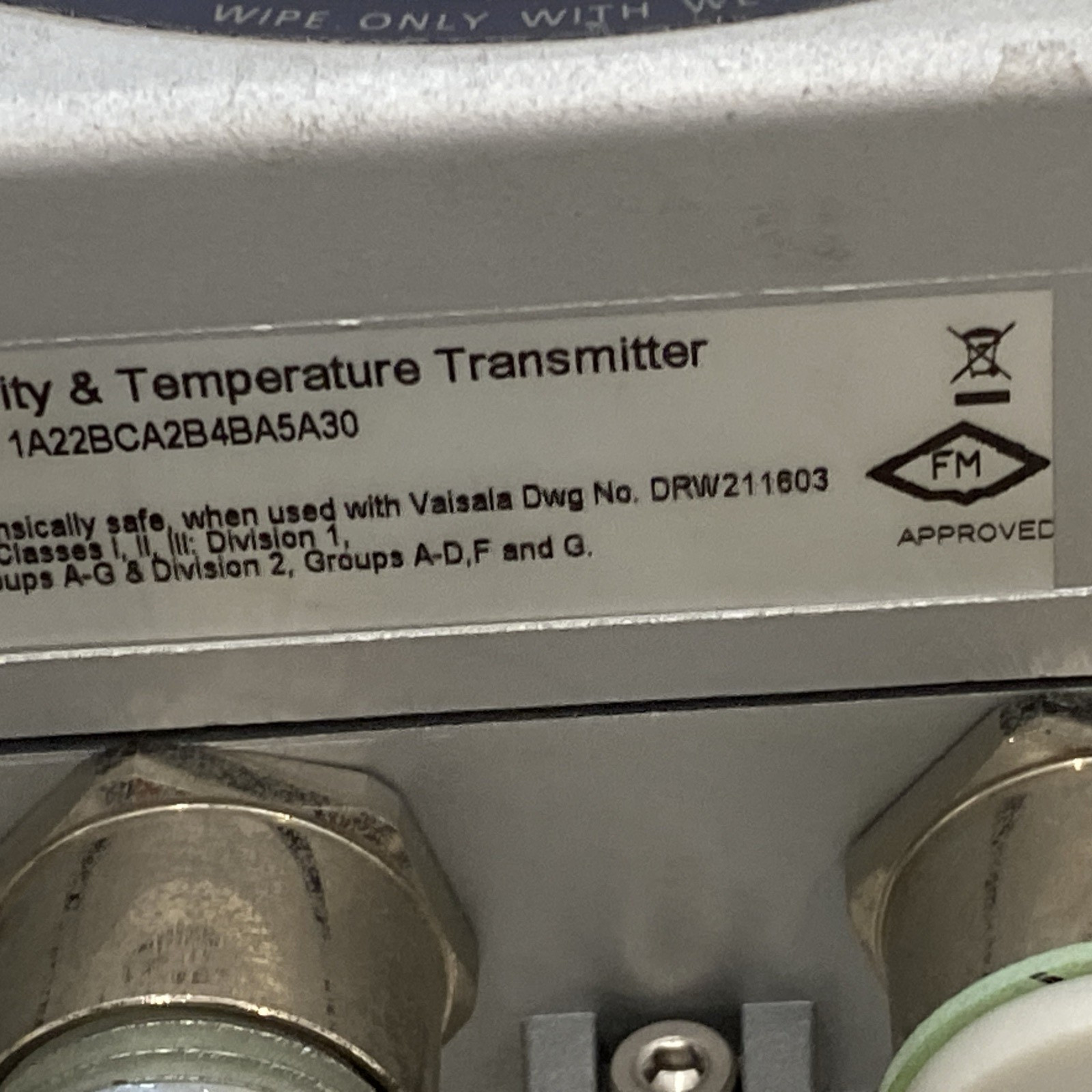 Vaisala HMT360 humidity temperature transmitter & Probe HMP360 Finland