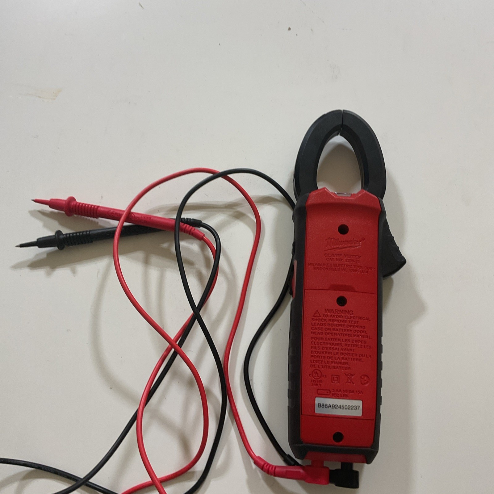 Milwaukee 2236-20 Clamp Meter for HVAC/R – (For Parts Only)