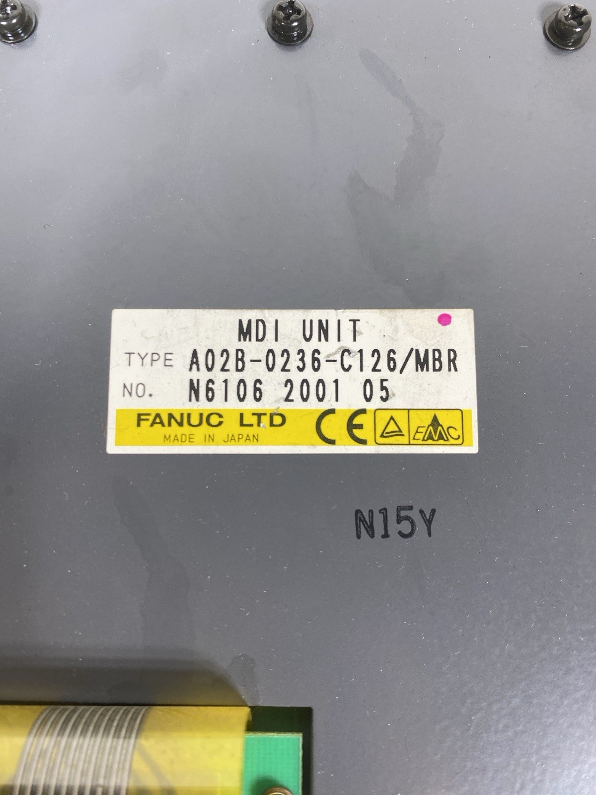 FANUC A02B-0236-C126/MBR MDI KEYPAD – Tested One Year Warranty