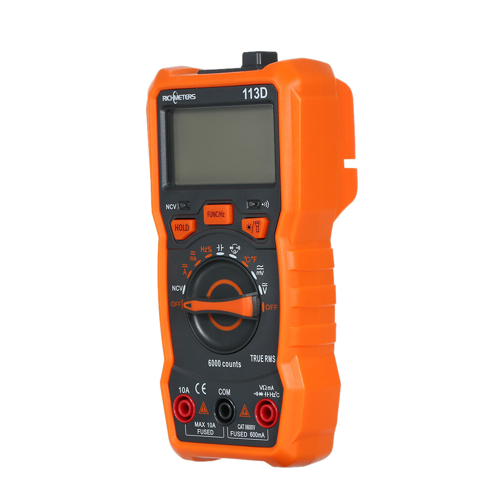 NCV Digital MultimeterAuto Ranging Measuring Meter Flash B7Q1