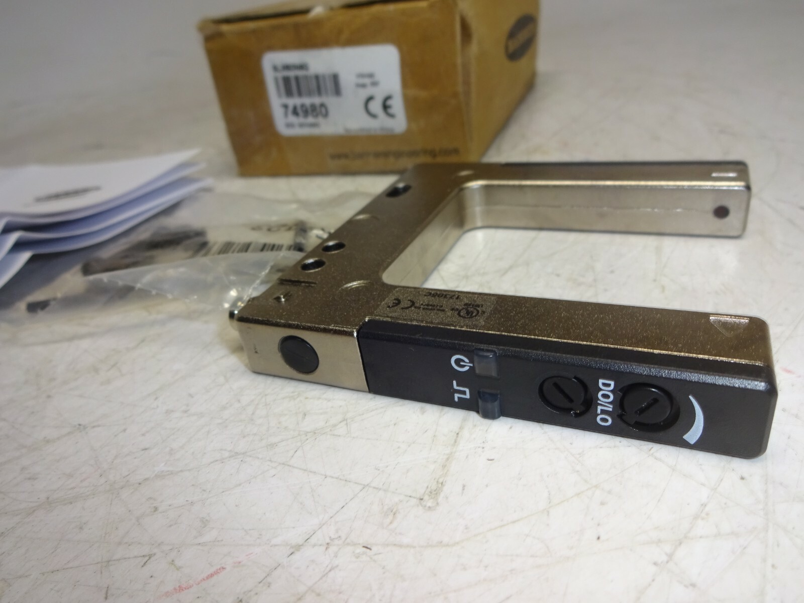 Banner Slm50n6q Slot Sensor 74980